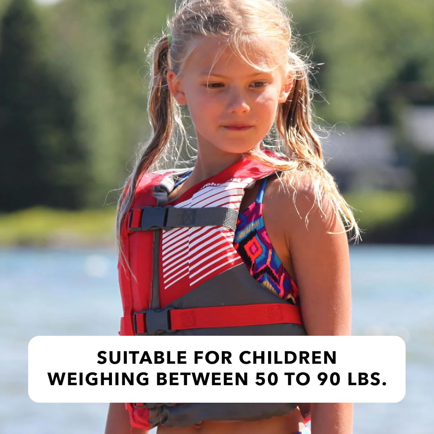 50-90 lbs size option for kids