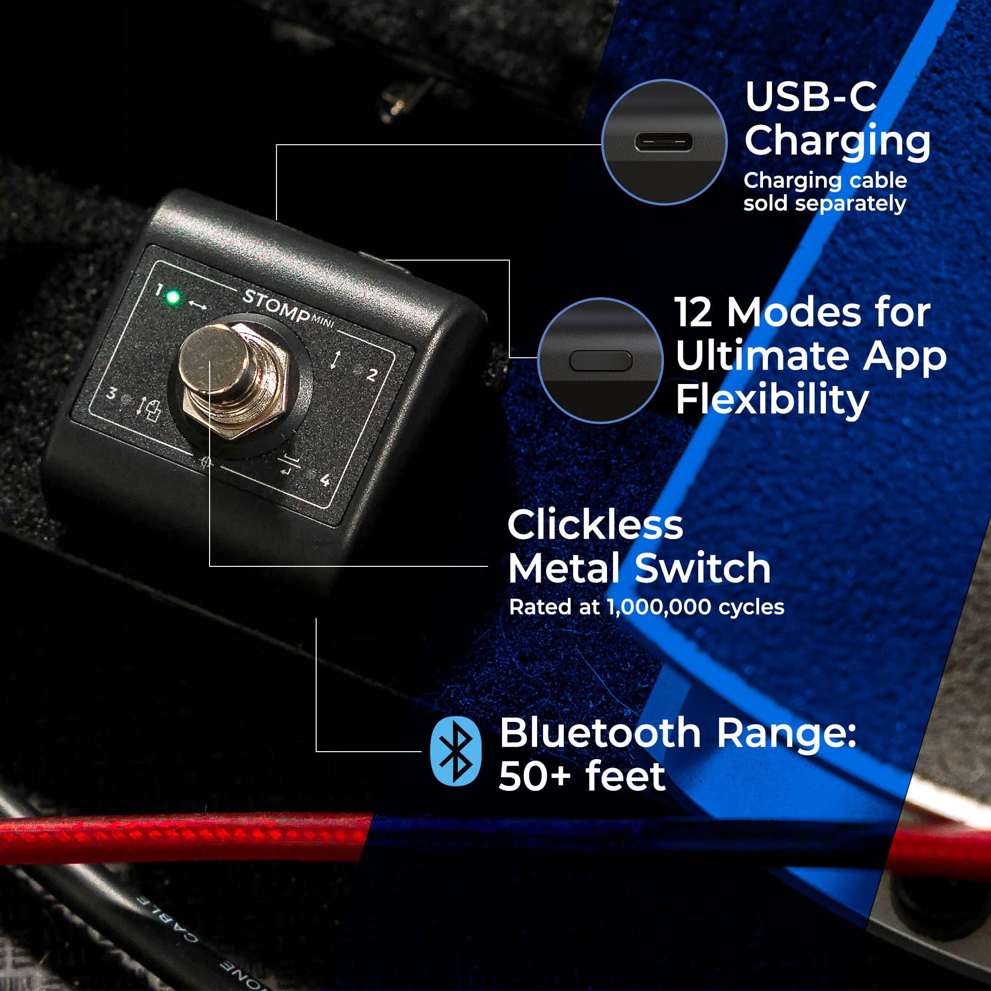 STOMP Mini triple mode 12 configurations diagram