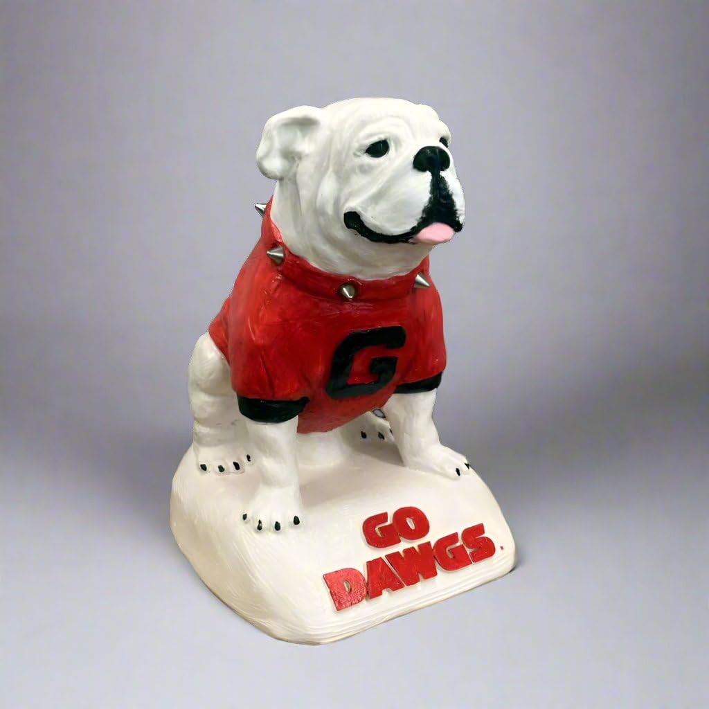 Stone figurine Georgia Bulldogs table top