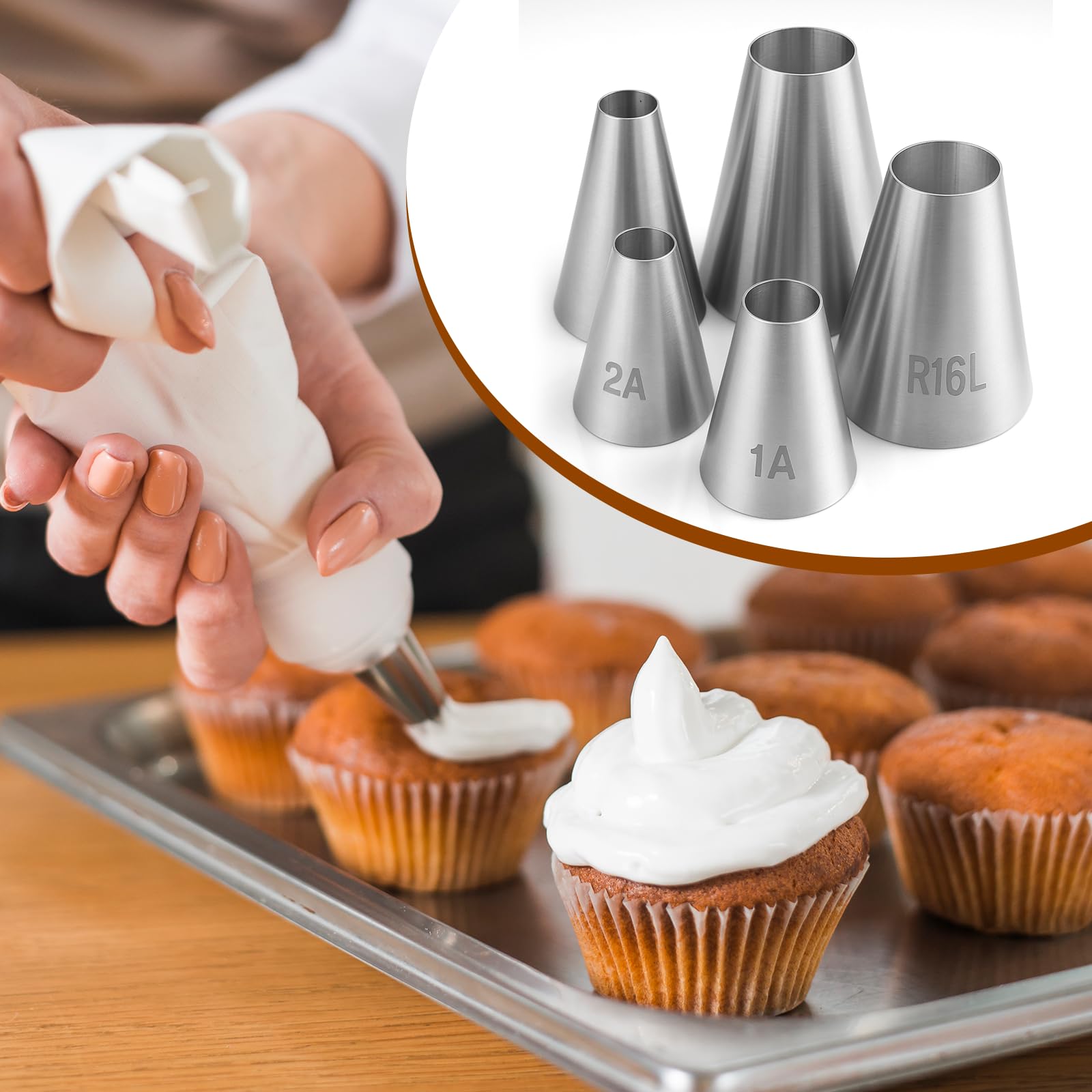 fondant cream bag filler piping tips