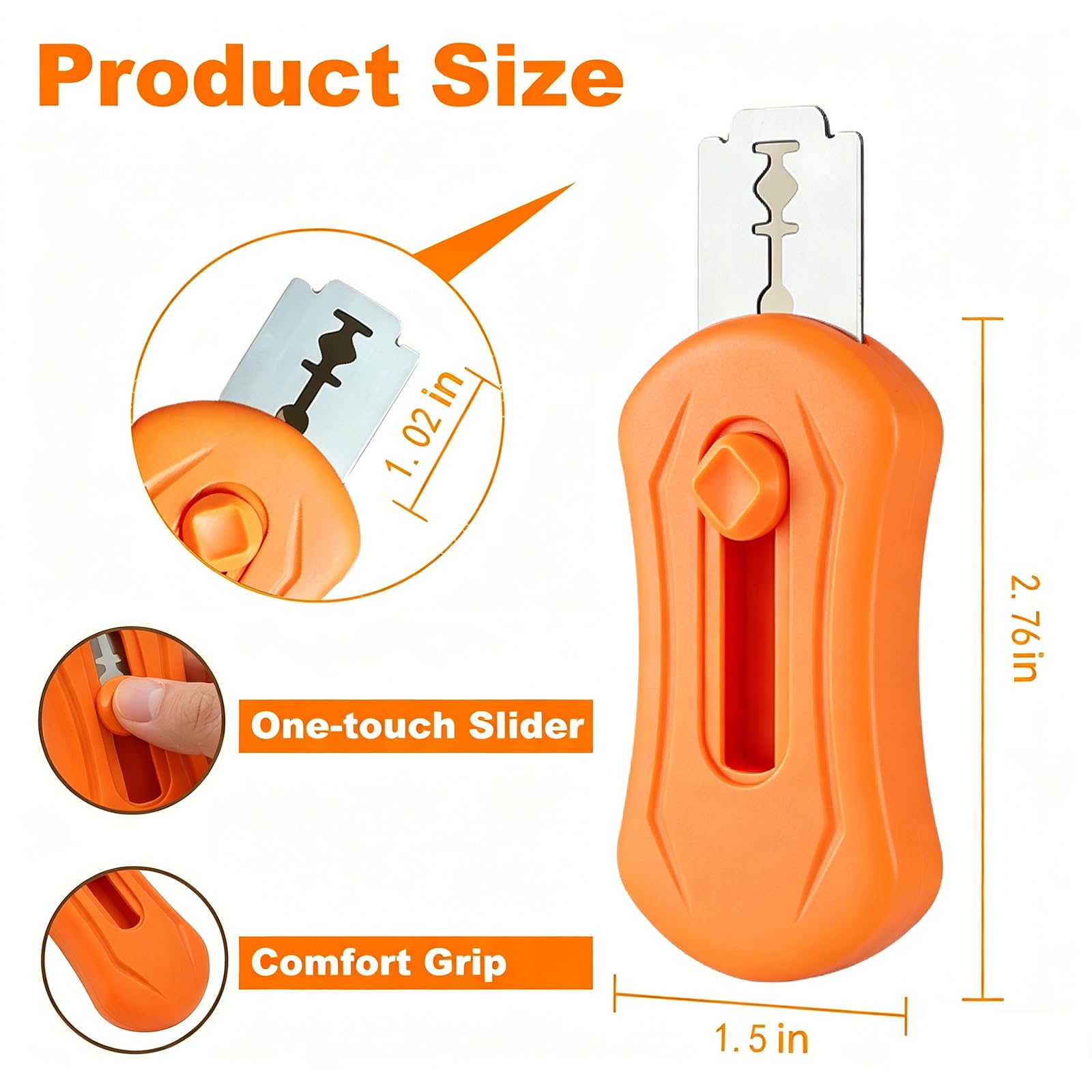 Durable food-safe bread lame for sourdough baguettes