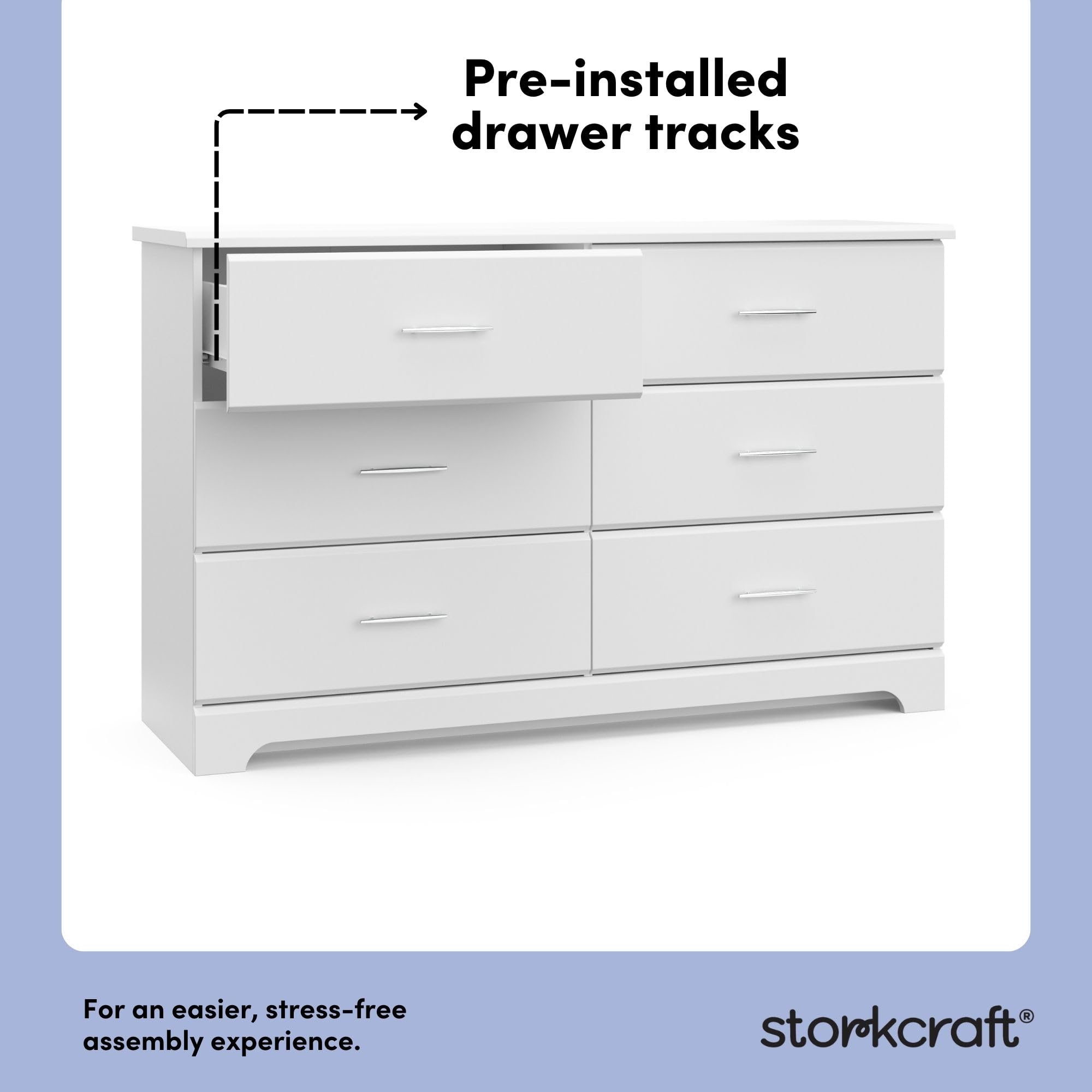 GREENGUARD Gold certified Brookside dresser indoors
