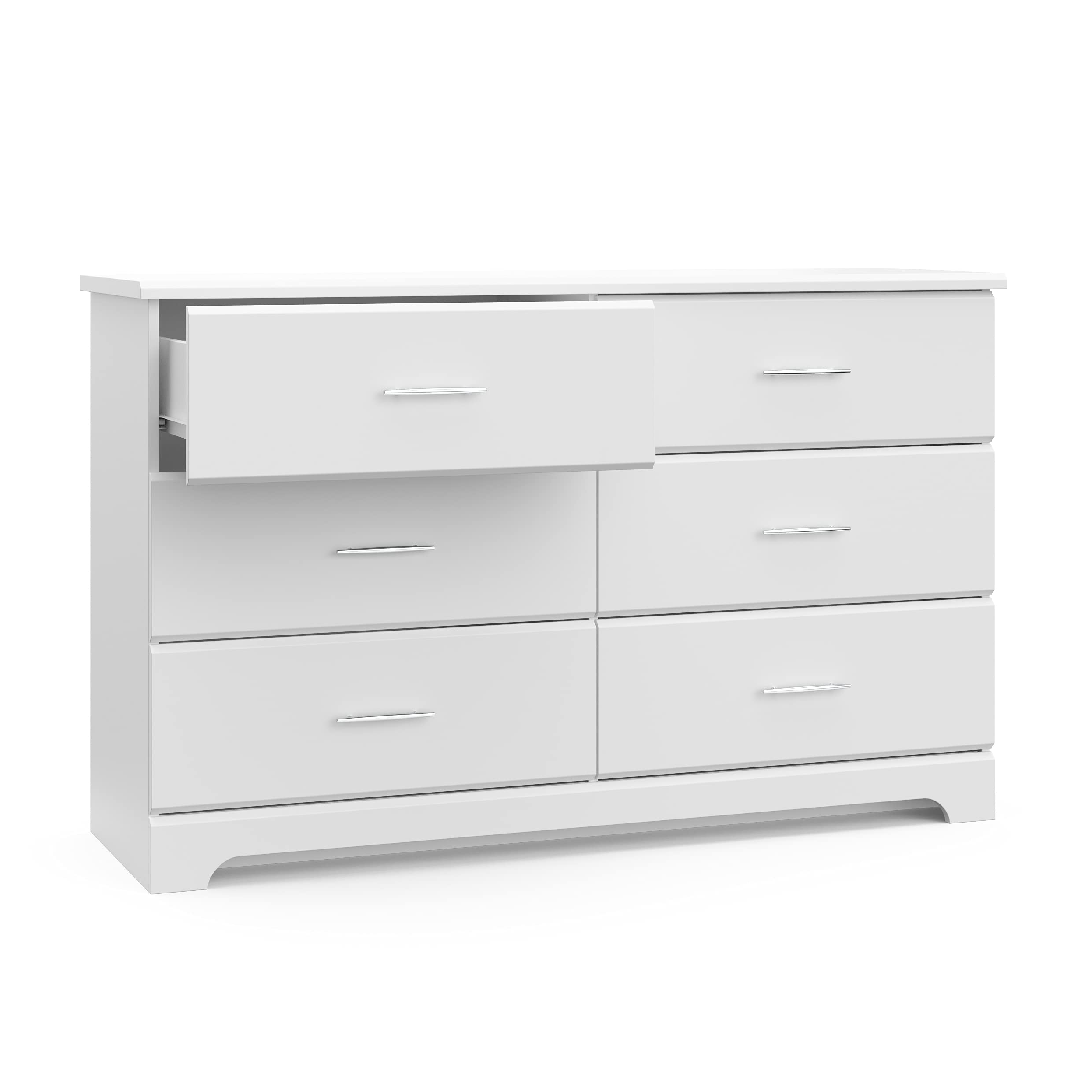 Brookside dresser suited for nursery and kids room use