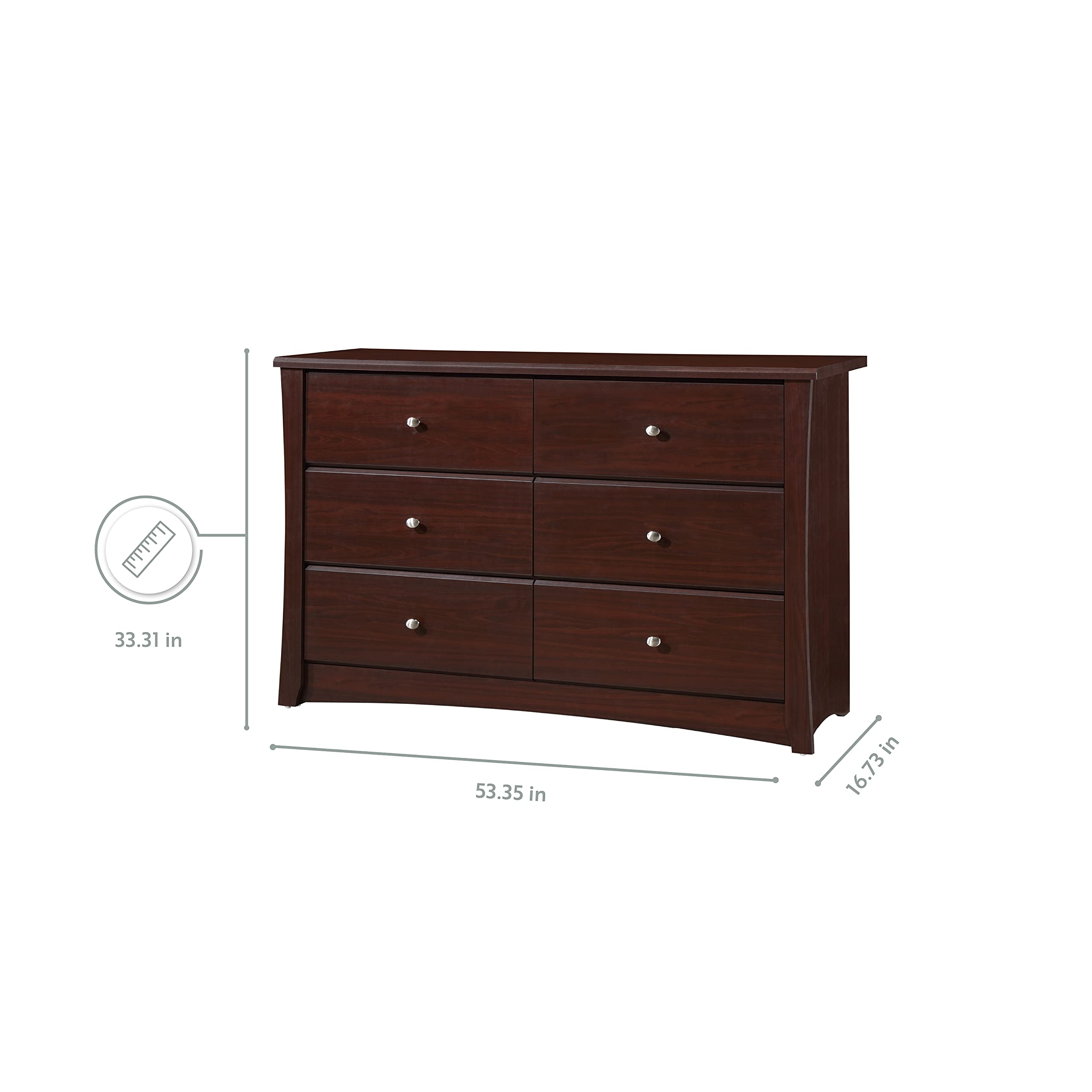 Safety tested CPSIA ASTM F2057 compliant dresser