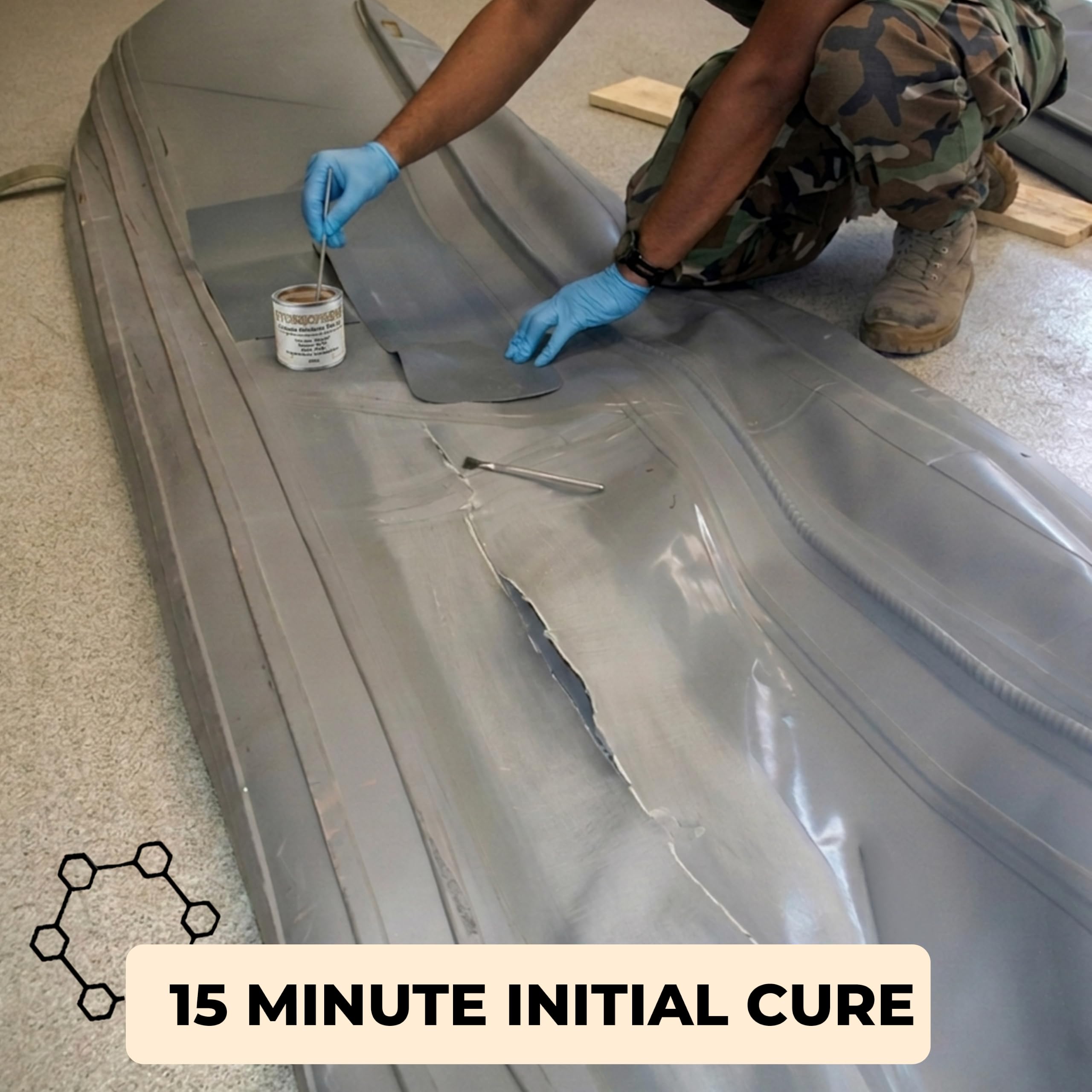 Accelerator 10ml included with Stormoprene adhesive