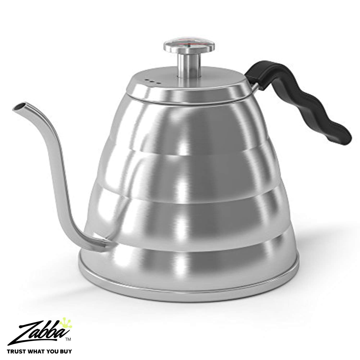 Kettle on induction compatible stovetop