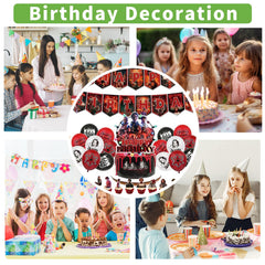 Stranger TV Birthday Decorations cupcake decorations 12