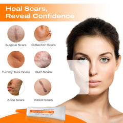 Strataderm Scar Therapy Gel used on surgery scars