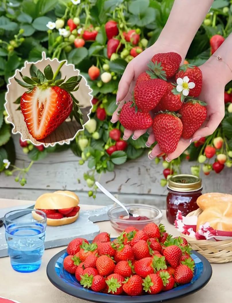 Strawberry seeds suitable for patio containers and hydroponics