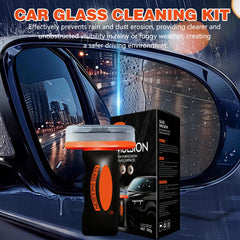 Two sets of Glass Degreaser 100g and Powerful Cleaning Brush Head by stray poet