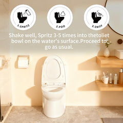pocket size STREALE toilet spray for travel