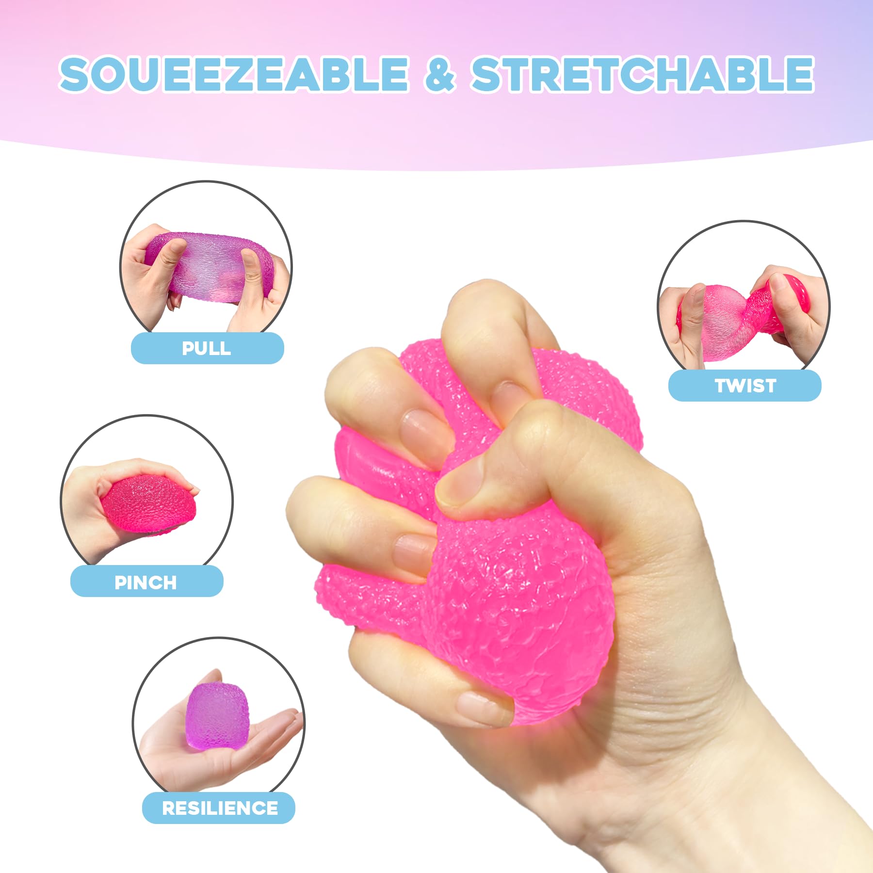 2.2 inch stress ball weight 135 g