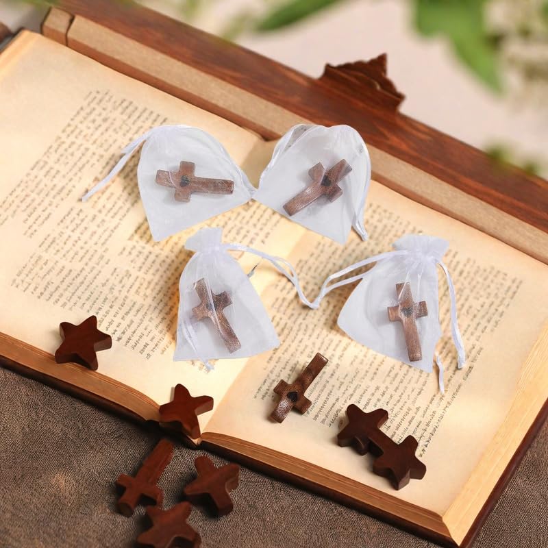 Cross with grooves for calming grip