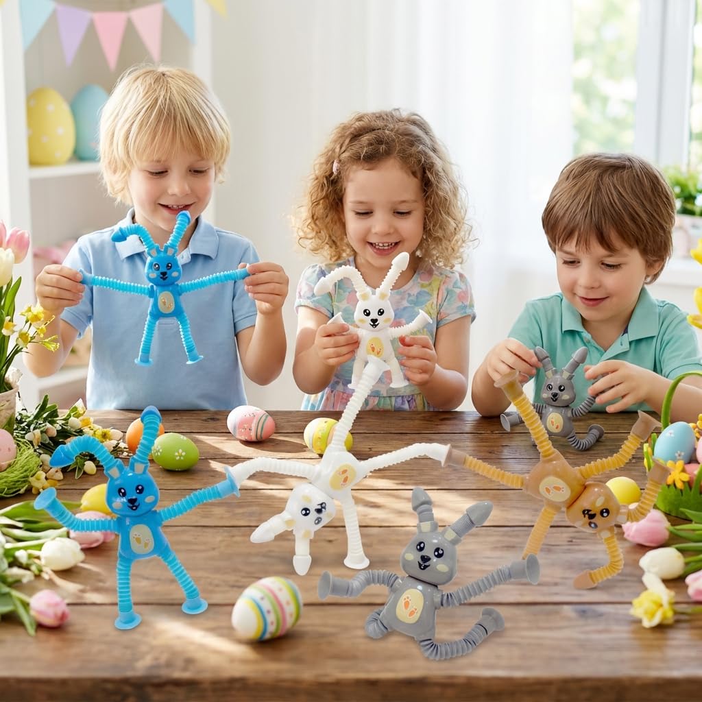 ABS plastic Easter bunny toys for kids