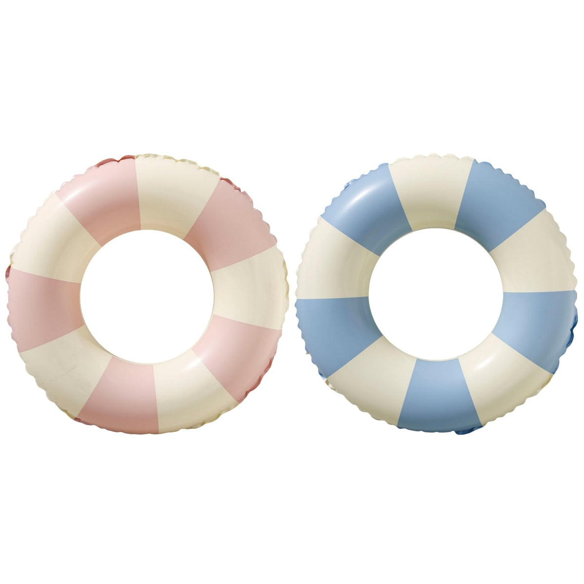 Stripe Blue Pink pool float for kids ages 5-10