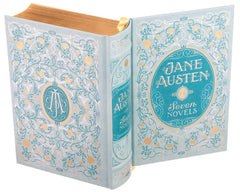 Magnetic closure leather binding with gilt edging