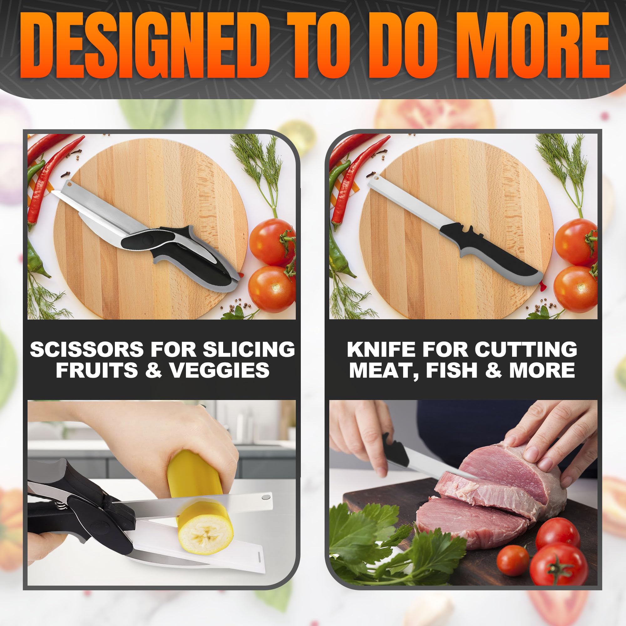 Dishwasher safe chopper for easy cleaning