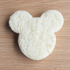 Sturdy mouse cookie cutter suitable for sandwiches and biscuits