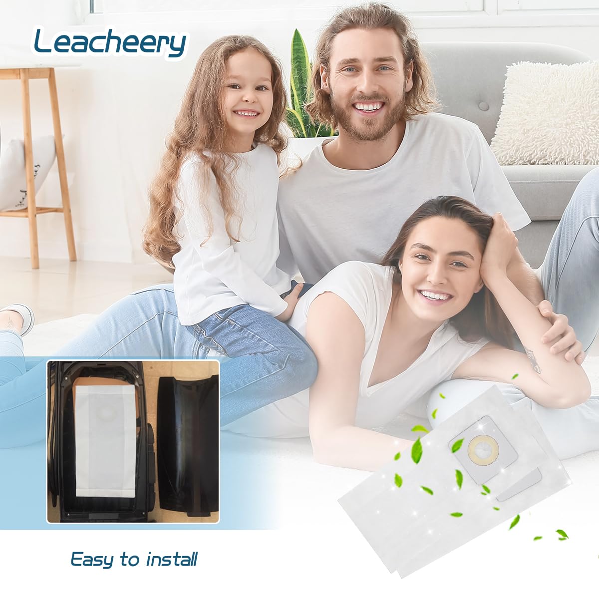 Style 7 bag packaging for Bissell PowerForce uprights