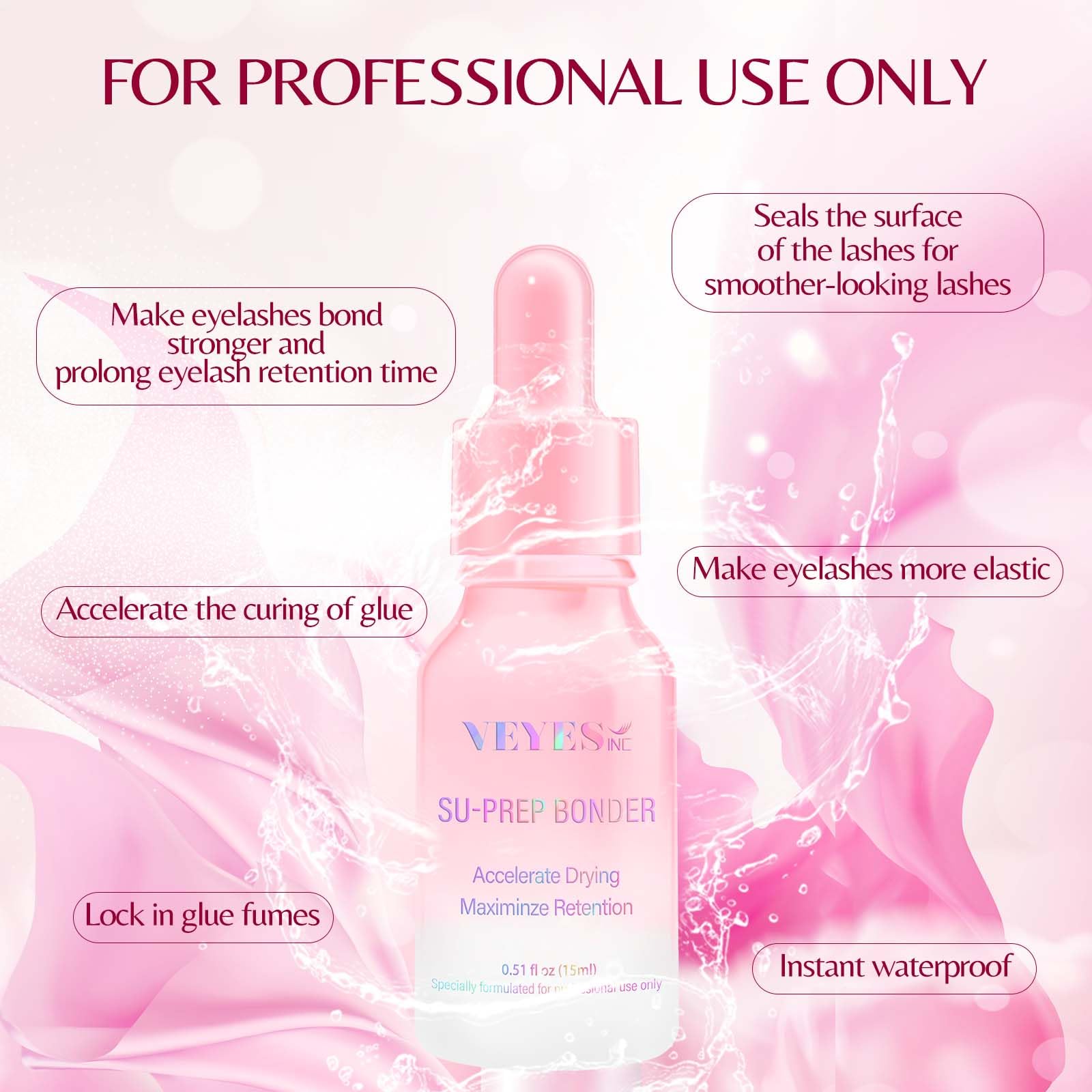 SU-PREP Bonder application for lash extensions