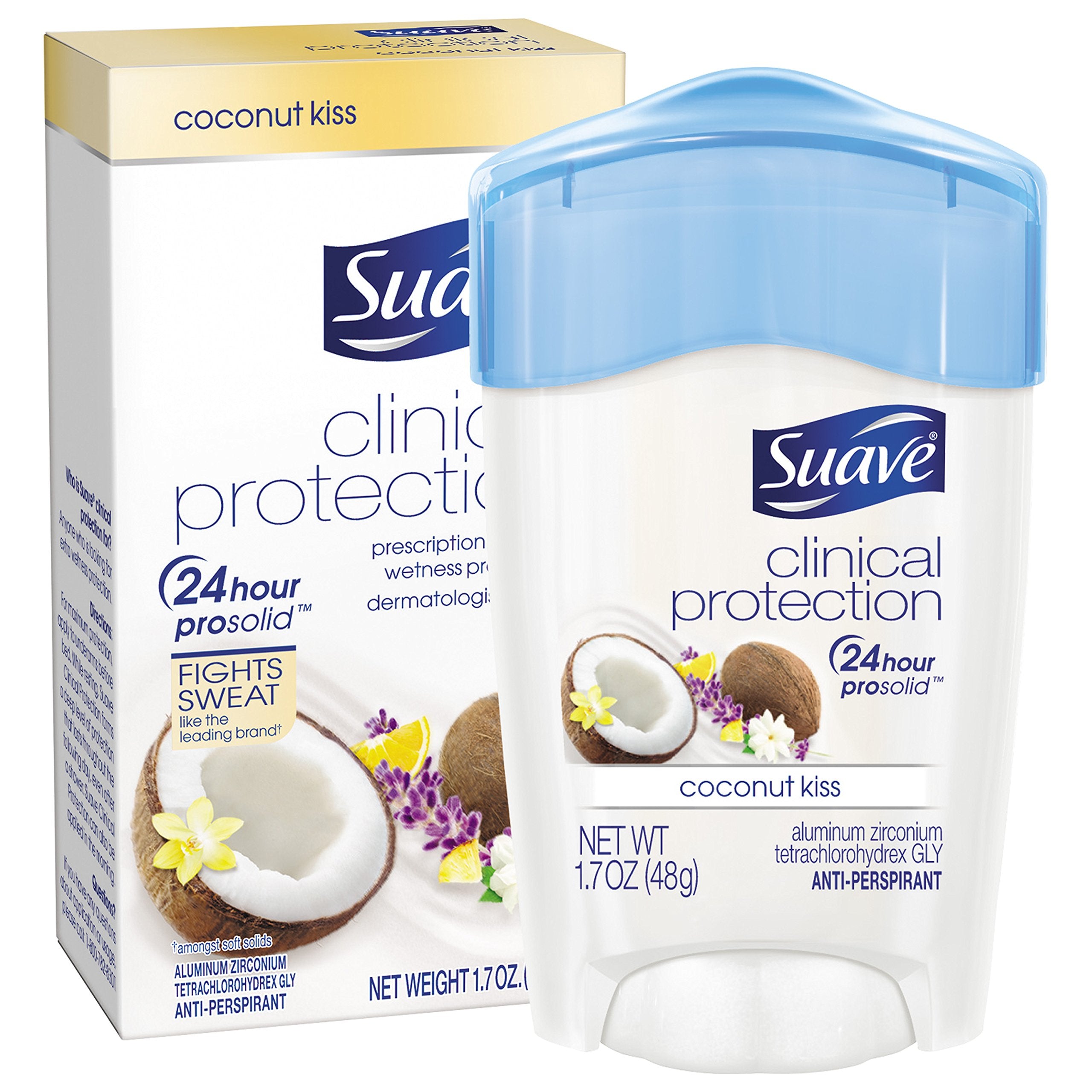 Suave clinical protection deodorant for women Coconut Kiss 1.7 oz