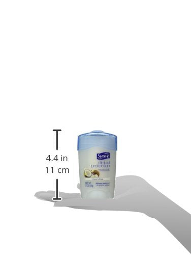 Suave coconut kiss clinical protection deodorant front label