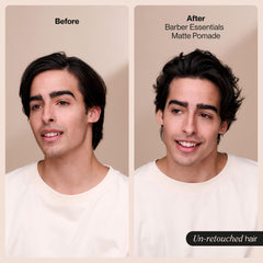 Frizz reduction for smooth defined hairstyles
