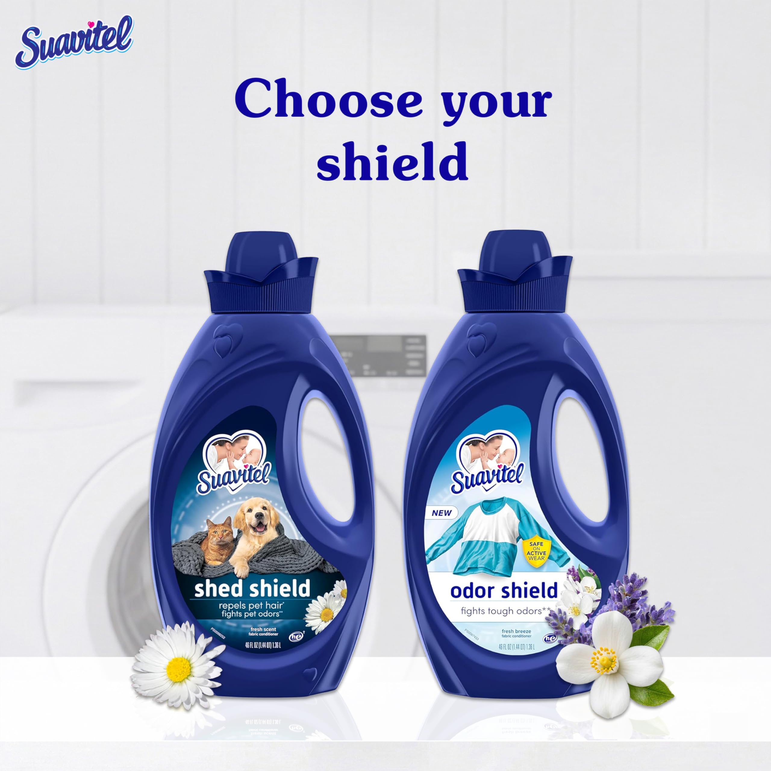 Soft fabrics after using Suavitel Shed Shield