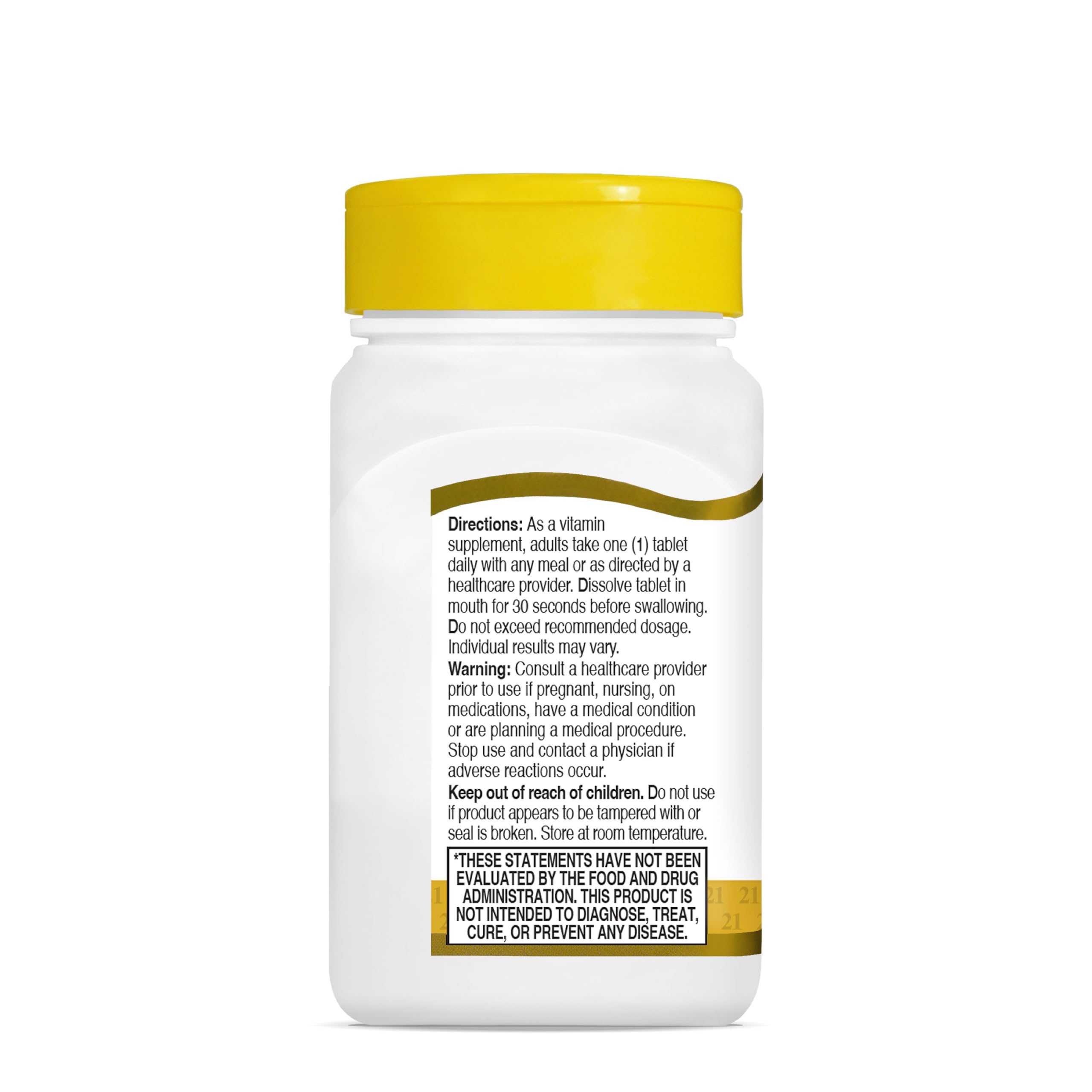 Vegan friendly B12 2500mcg sublingual 110 count