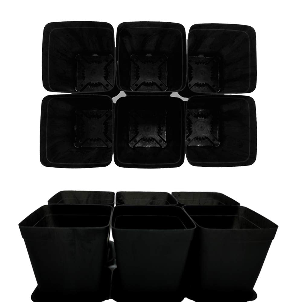 Succulent pot by OJYUDD 24 pack for window sill display