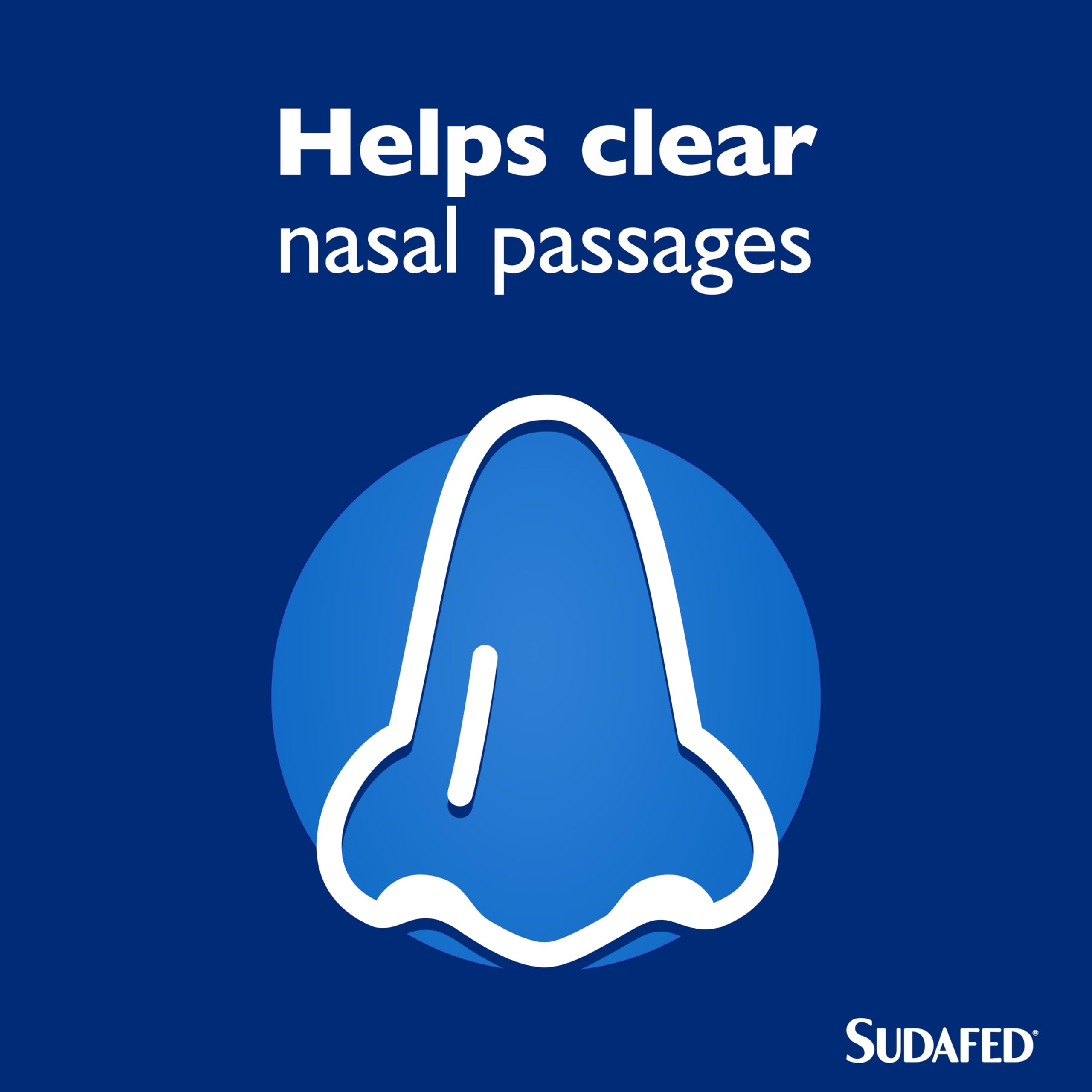 Sudafed 15ml Blocked Nose Spray packaging and cap