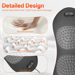 Ergonomic 135-degree curvature aiding lumbar support