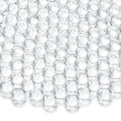 Sukh 380 Pcs Clear Glass Marbles Bulk 0.39in size