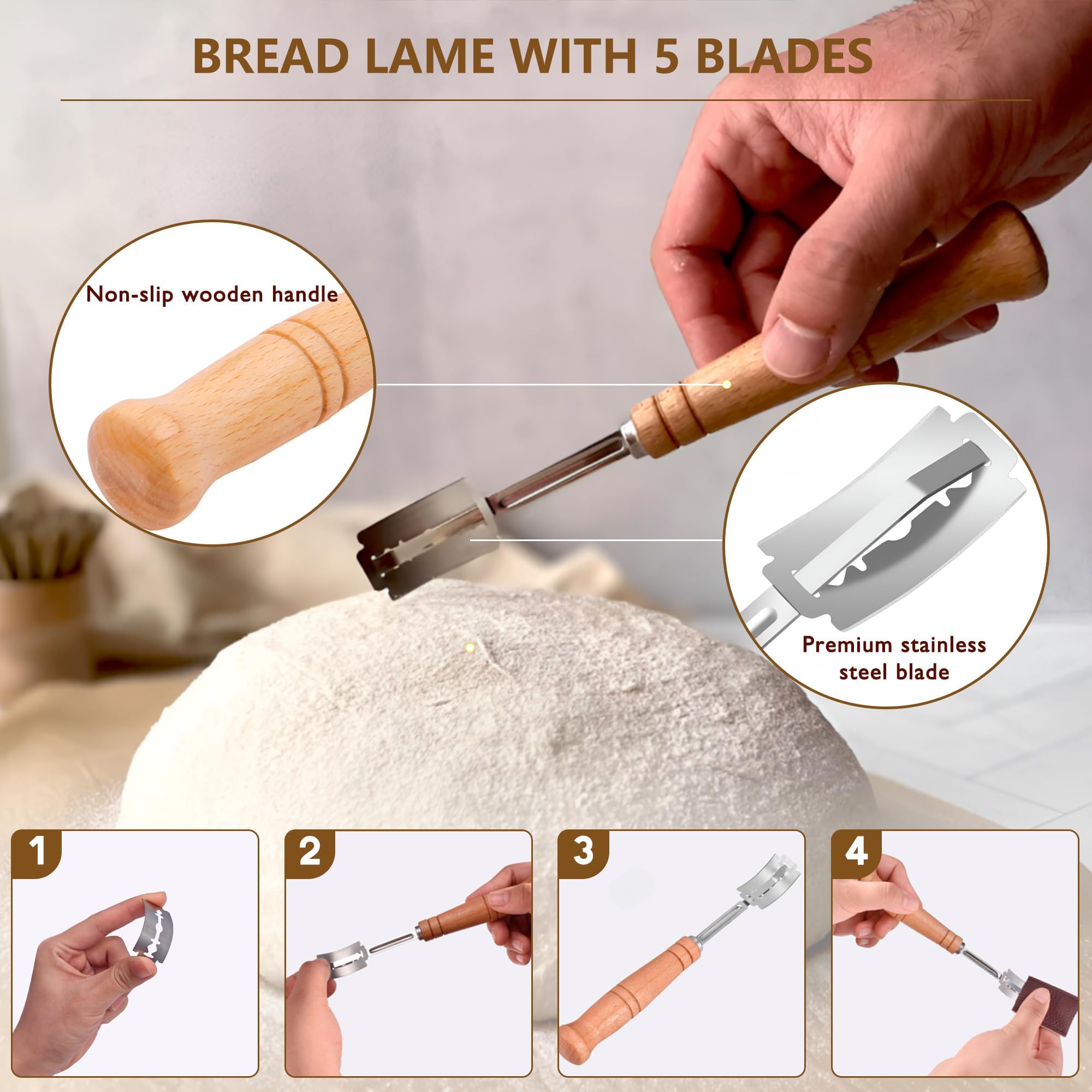 Sumeber bowl scraper whisk