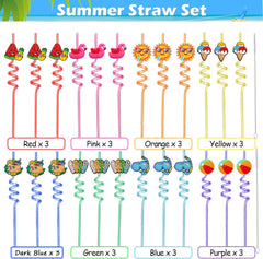 straws measure 27 cm long with 0.5 cm mouth