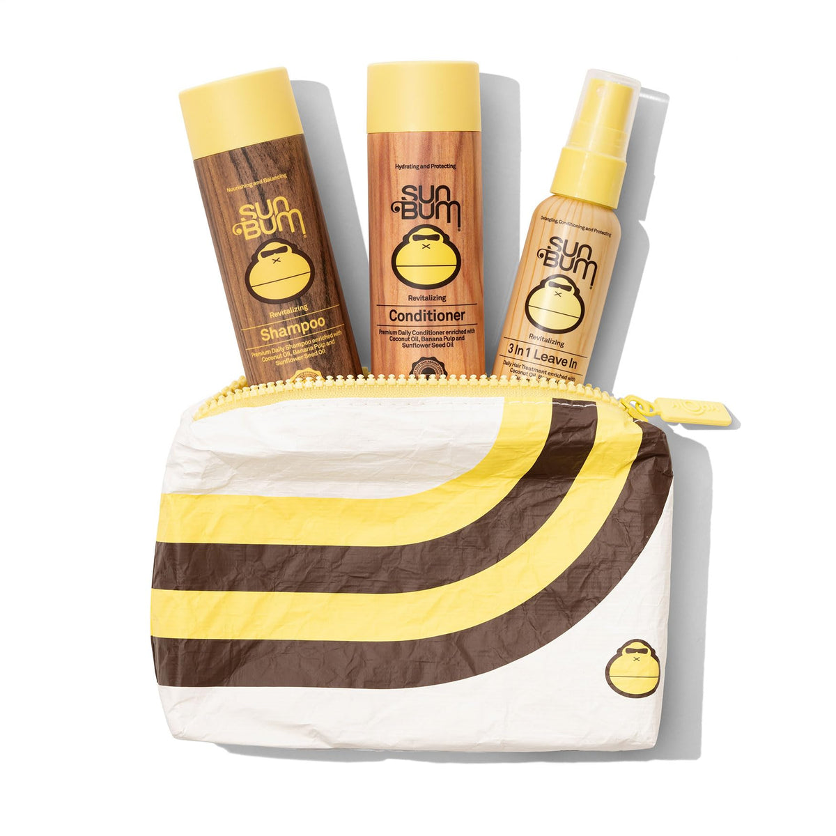 Sun Bum travel essentials kit product image for on the go hair care