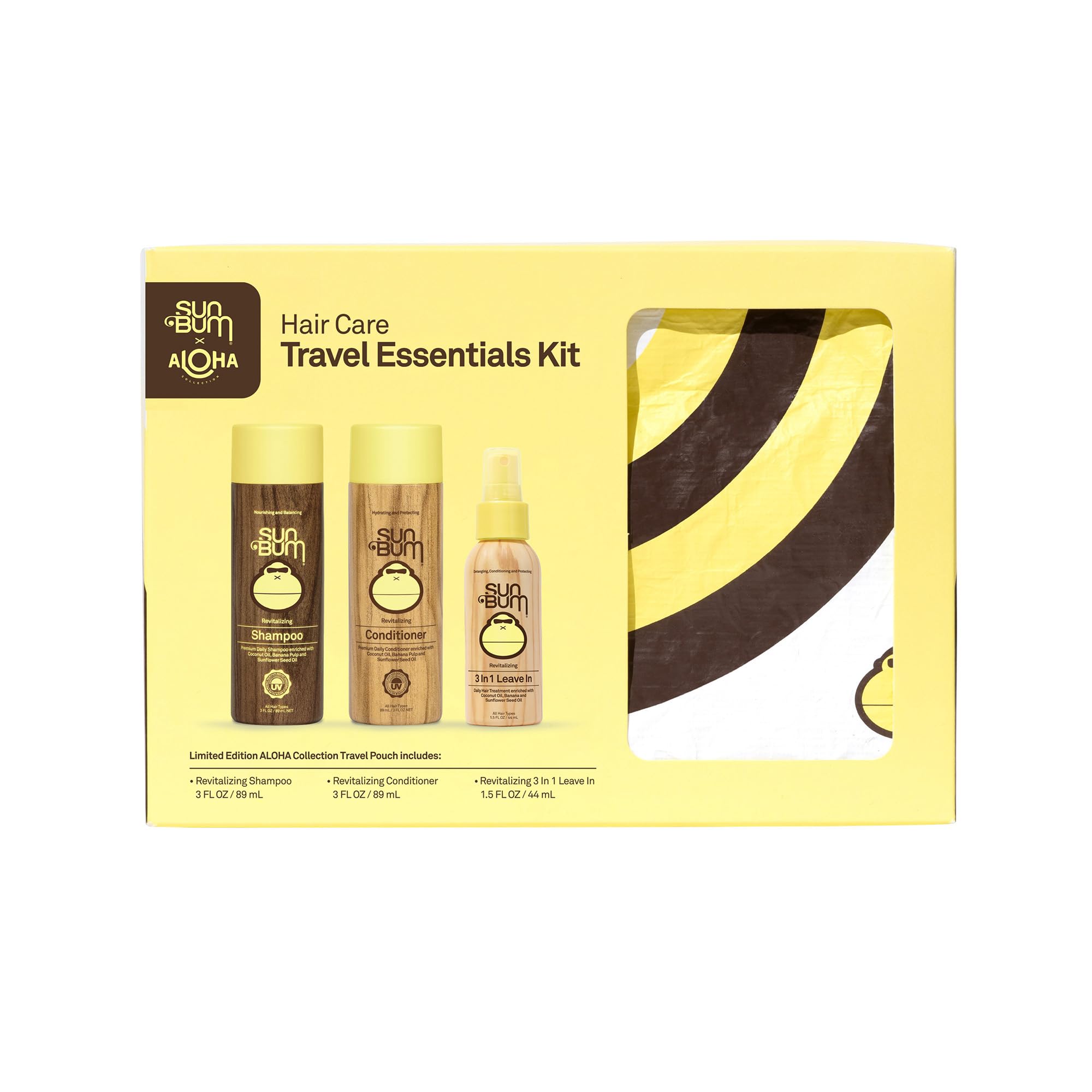 UV protection formula for hair care in Sun Bum kit
