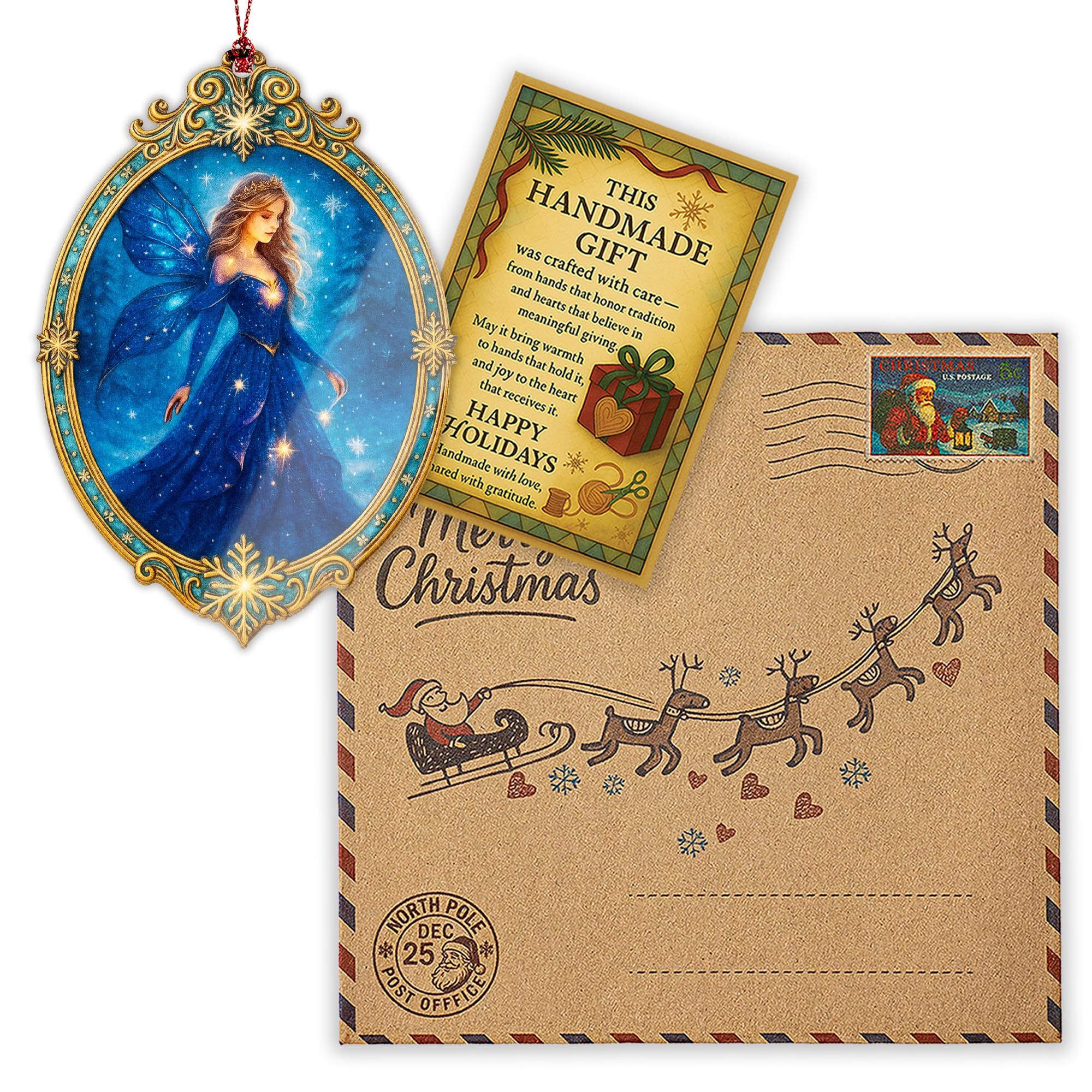 Suncatcher effect window hanging ornament catching light