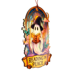 Suncatcher effect stained glass window hanging ornament