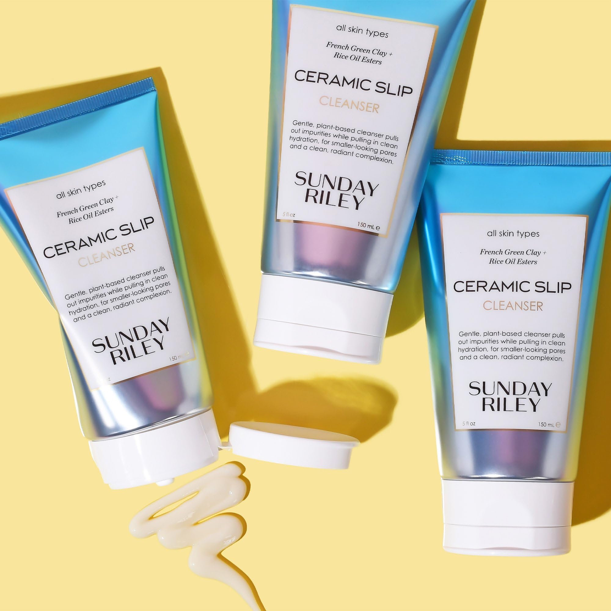 Cruelty-free sulfate-free paraben-free cleanser packaging