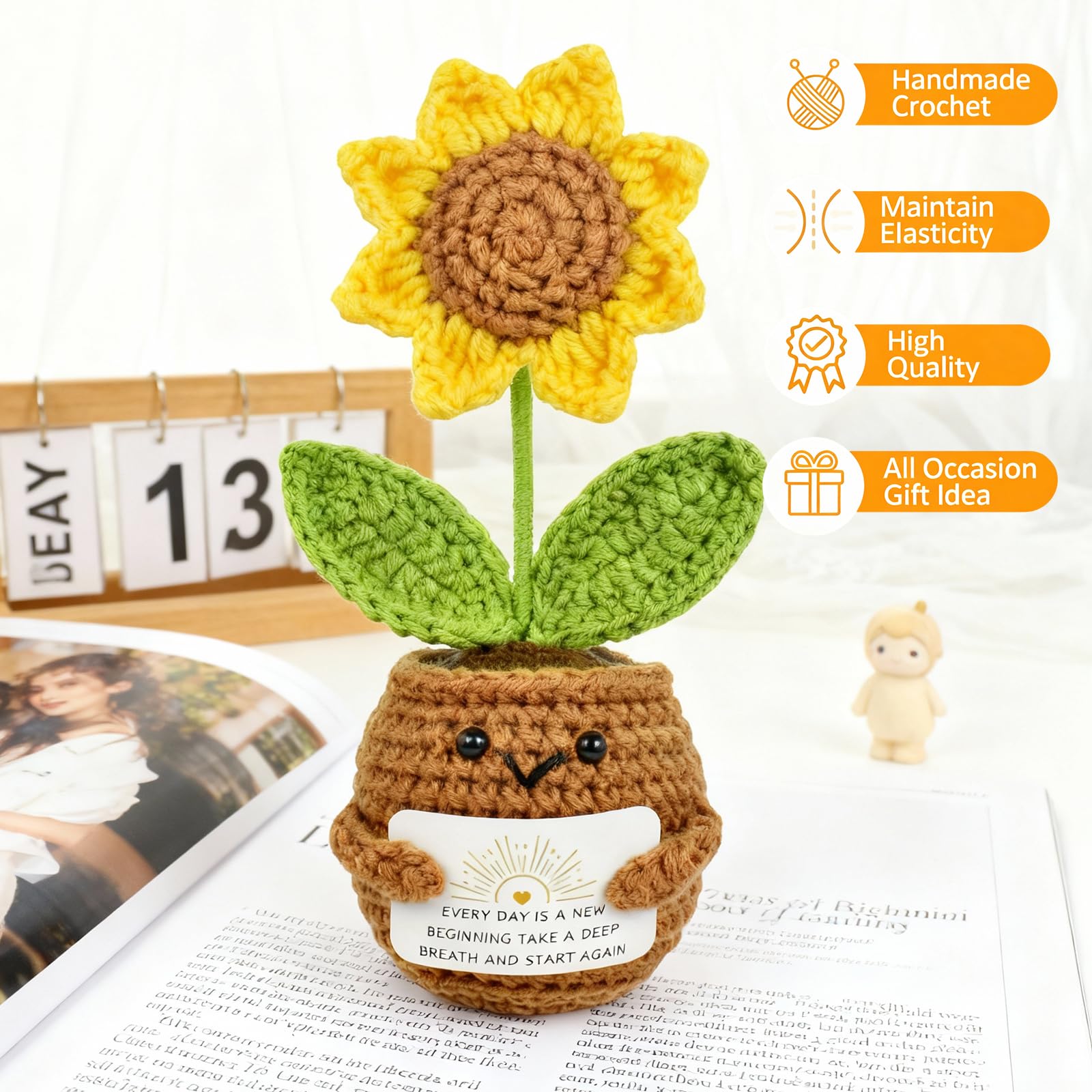 Sunflower Gift Box with assorted items