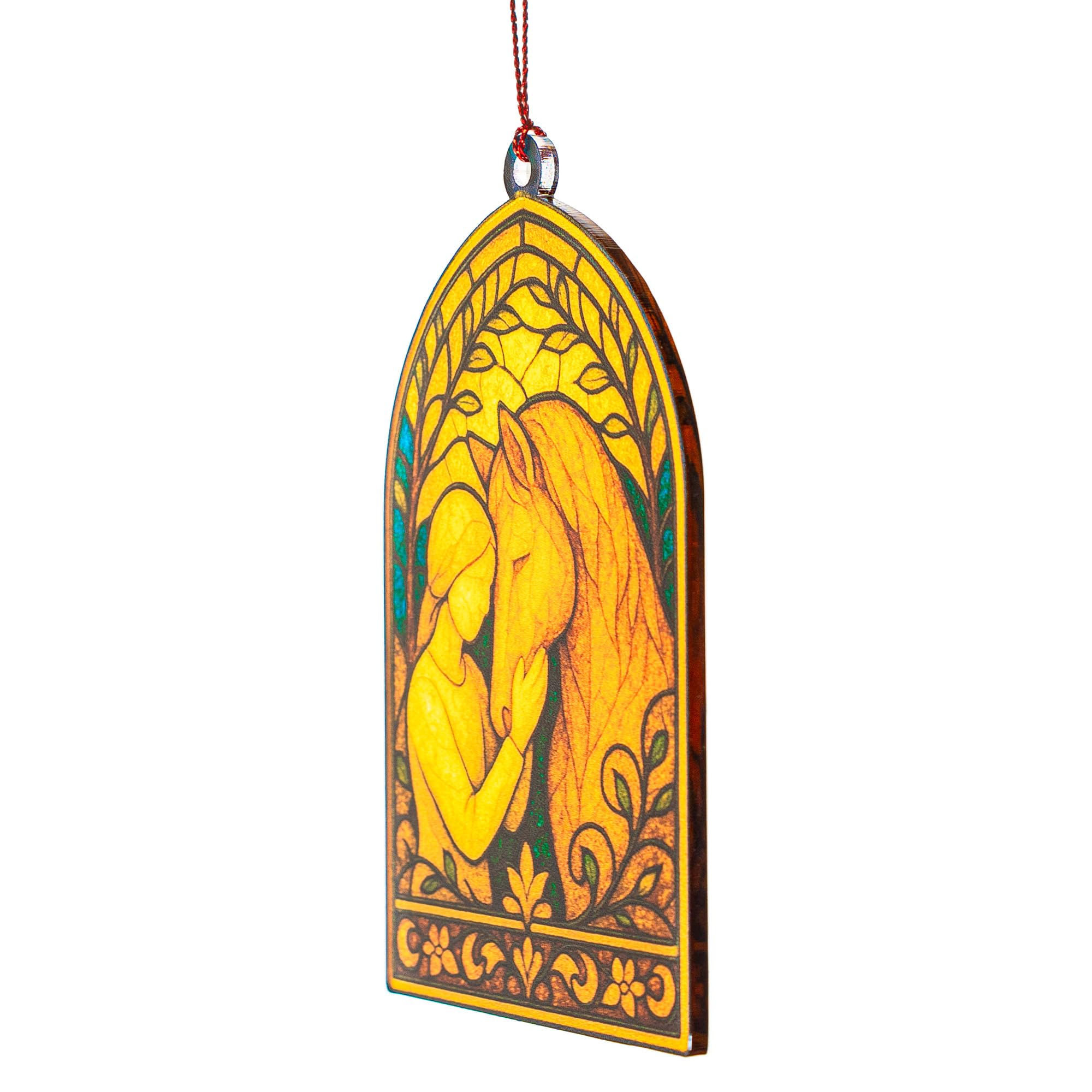 Versatile horse ornament for home barn or office decor