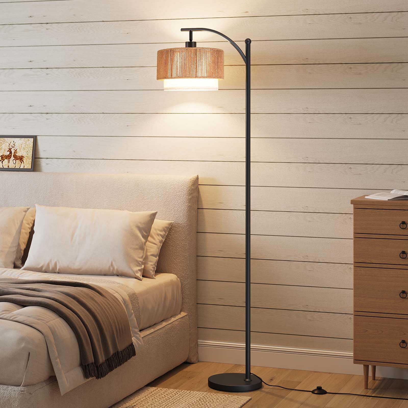 SUNMORY arc floor lamp rotating head 270°