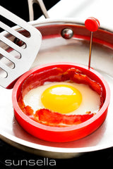 4 inch silicone rings for eggs pancakes Sunsella