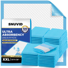 Super Absorbent Disposable Underpads XXL size for heavy incontinence