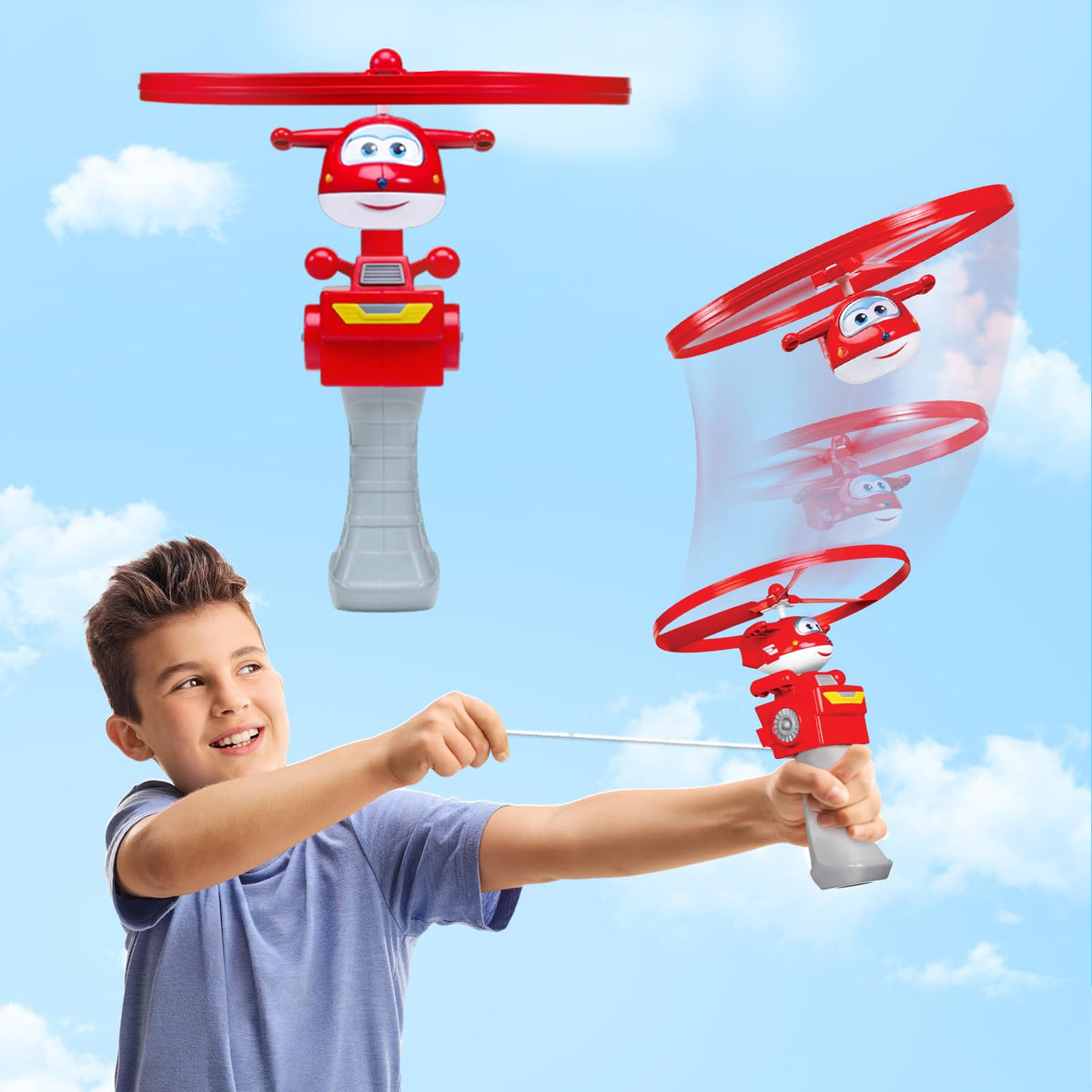 Super Wings High Flying Jett toy airplane figure
