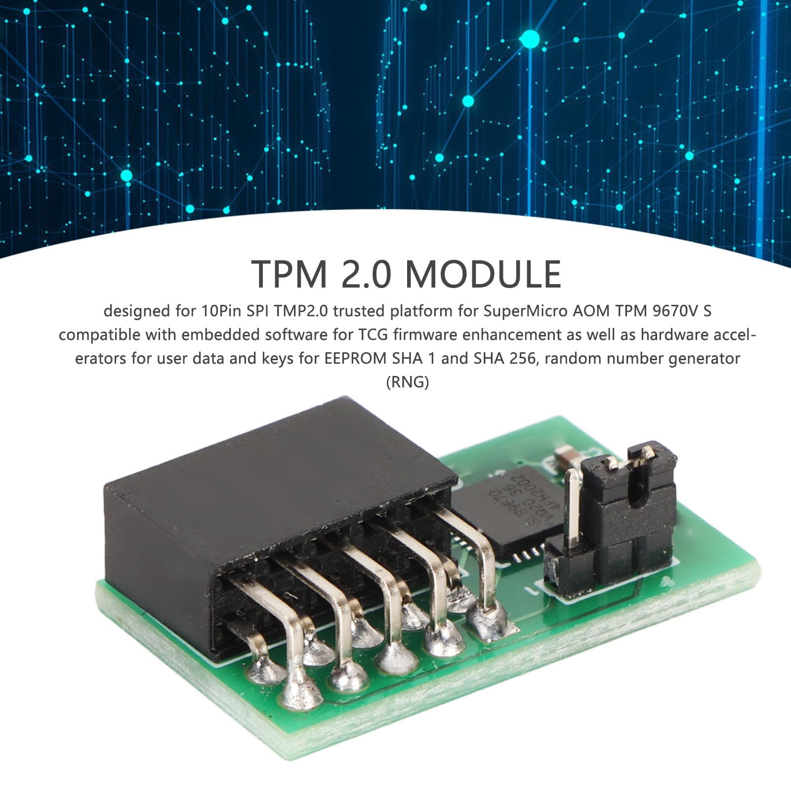 SuperMicro AOM TPM 9670V S module and 9670 Controller