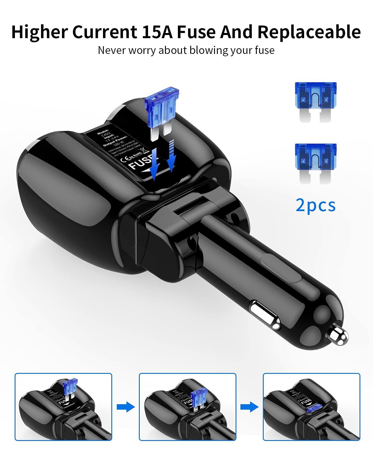 Safety protections and short circuit guard on SUPERONE splitter