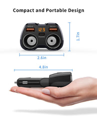 QC 3.0 USB ports on SUPERONE splitter