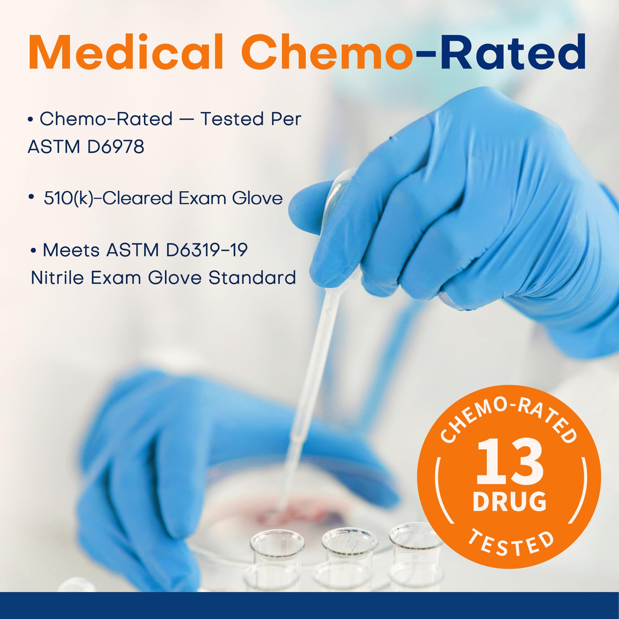 Supmedic 1000-count nitrile gloves for medical use
